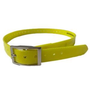Rubber Buckle Strap for Collar Unit | Yellow