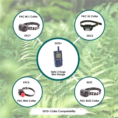 PAC Medium/Large Dog Training System | 3km Range | EXT2+ - Image 4