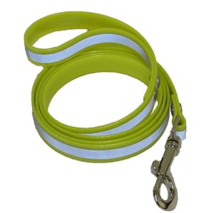 Reflective Dog Leash - Yellow - L1500mm x W16mm x H2.5mm