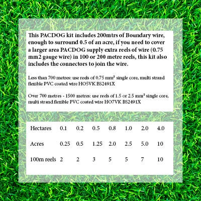 PAC Fence Boundary Wire | 100m Roll - Image 5